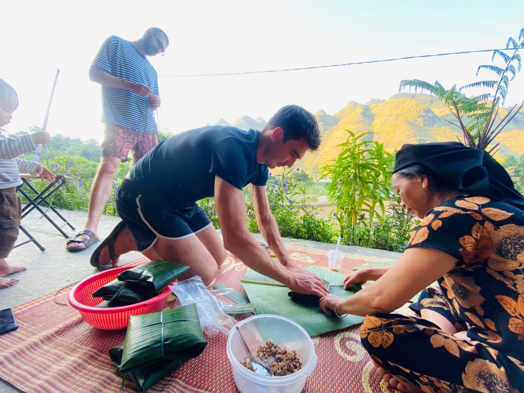 Du Gia Field View Homestay Làng Cac Kültér fotó