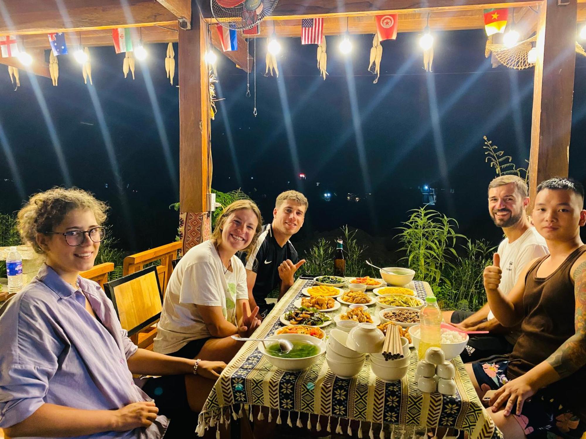 Du Gia Field View Homestay Làng Cac Kültér fotó